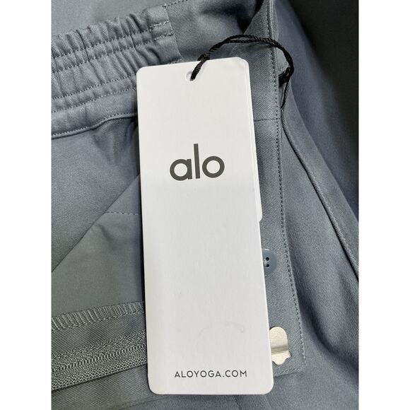 Alo Yoga 'Show Off Cargo' Grey Cotton Wide Leg Trouser (regular) Size XXS - NWT - Picture 4 of 5